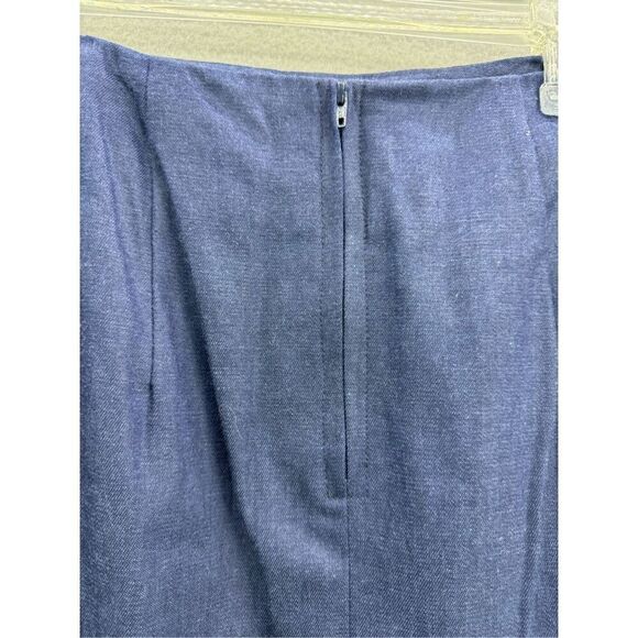 Vintage Handmade Denim Beaded Western Southwestern Wrap Skirt Size 16 - Picture 6 of 11